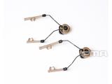 FMA Headphone Universal Modular Attach Rail Kit DE  TB1292-DE